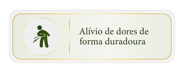 Alívio de dores de forma duradoura