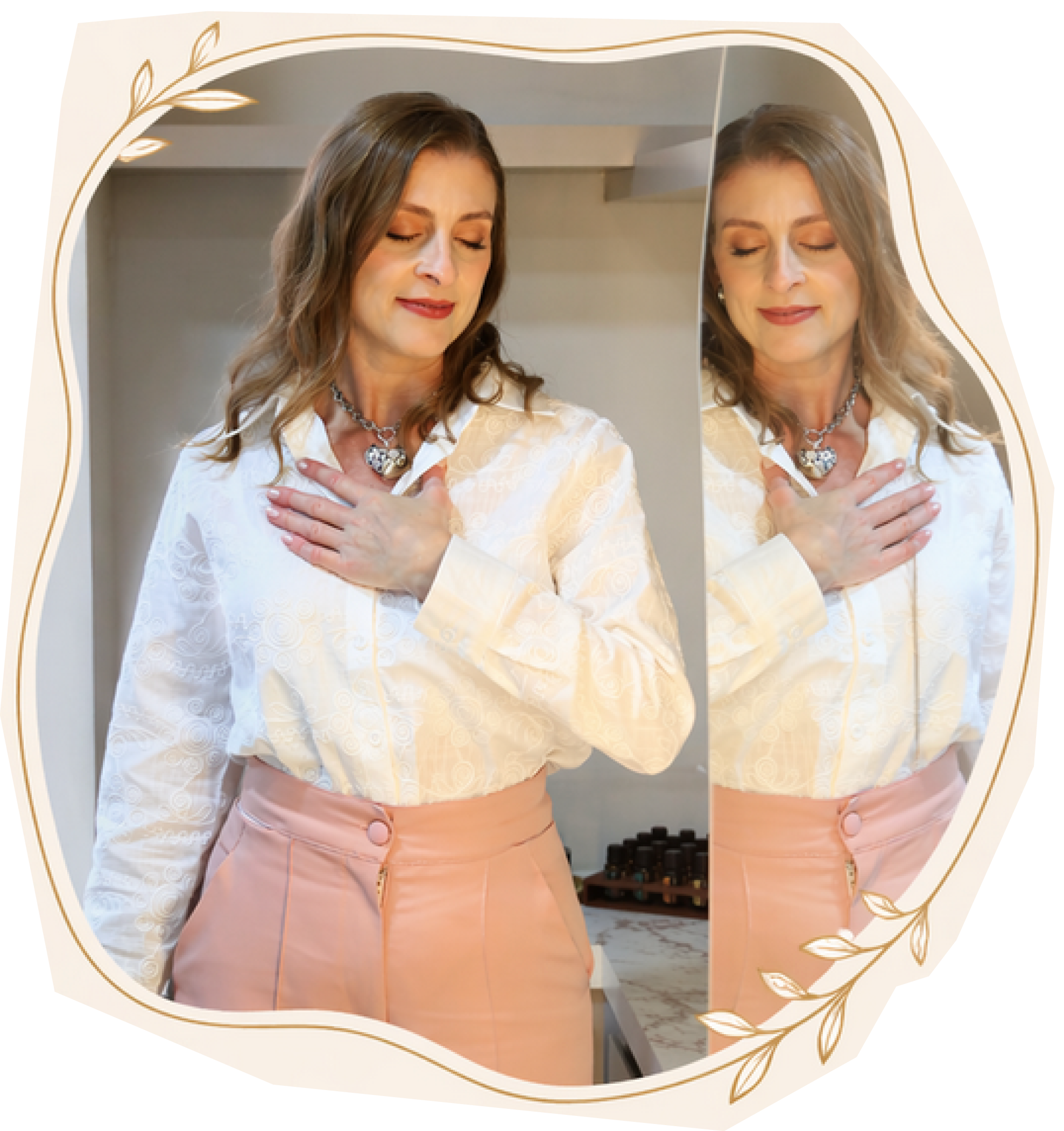 Dra. Michele Ghizoni em atendimento de fisioterapia integrativa